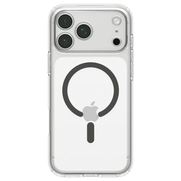 Θήκη iPhone 18 Pro Max / 17 Pro Max Spigen Ultra Hybrid MagFit MagSafe Clear / Graphite (ACS12119) - Image 4