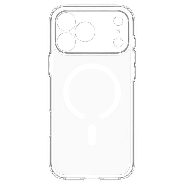 Θήκη iPhone 18 Pro Max / 17 Pro Max Spigen Ultra Hybrid MagFit MagSafe Clear / White (ACS12118) - Image 5