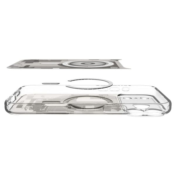 Θήκη iPhone 18 Pro Max / 17 Pro Max Spigen Ultra Hybrid Zero One MagFit MagSafe Natural Titanium (ACS12127) - Image 5
