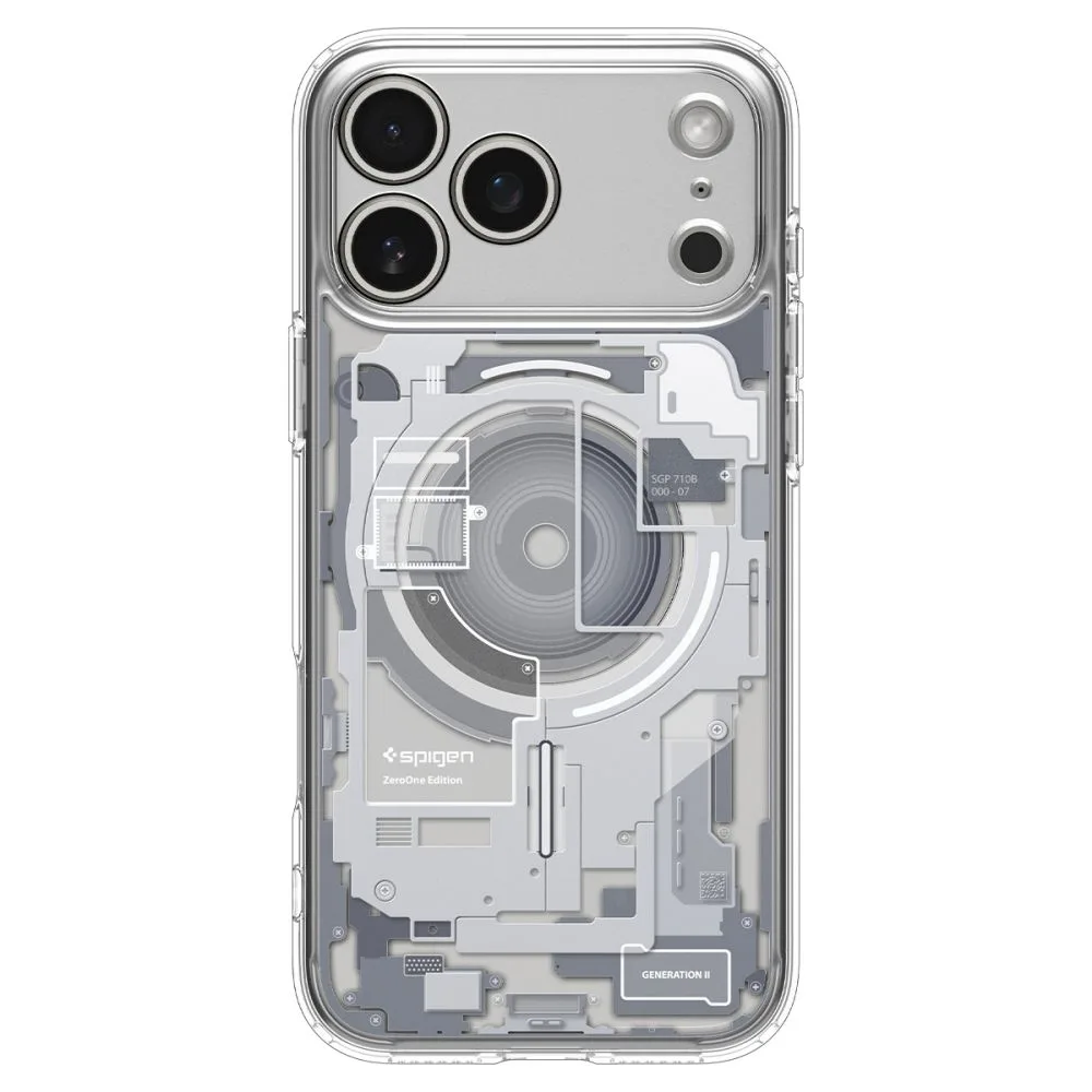 Θήκη iPhone 18 Pro Max / 17 Pro Max Spigen Ultra Hybrid Zero One MagFit MagSafe White (ACS12126) - Image 3