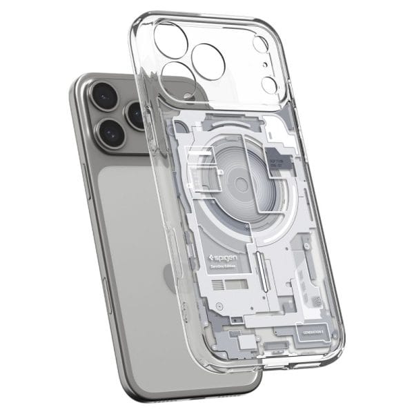 Θήκη iPhone 18 Pro Max / 17 Pro Max Spigen Ultra Hybrid Zero One MagFit MagSafe White (ACS12126) - Image 4