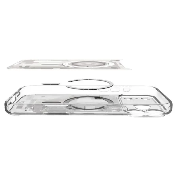 Θήκη iPhone 18 Pro Max / 17 Pro Max Spigen Ultra Hybrid Zero One MagFit MagSafe White (ACS12126) - Image 5