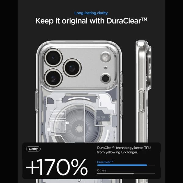 Θήκη iPhone 18 Pro Max / 17 Pro Max Spigen Ultra Hybrid Zero One MagFit MagSafe White (ACS12126) - Image 6