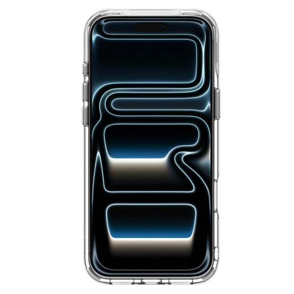 Θήκη iPhone 18 Pro / 17 Pro Spigen Ultra Hybrid Optik S MagFit MagSafe Kickstand Clear/Silver (ACS11921) - Image 4