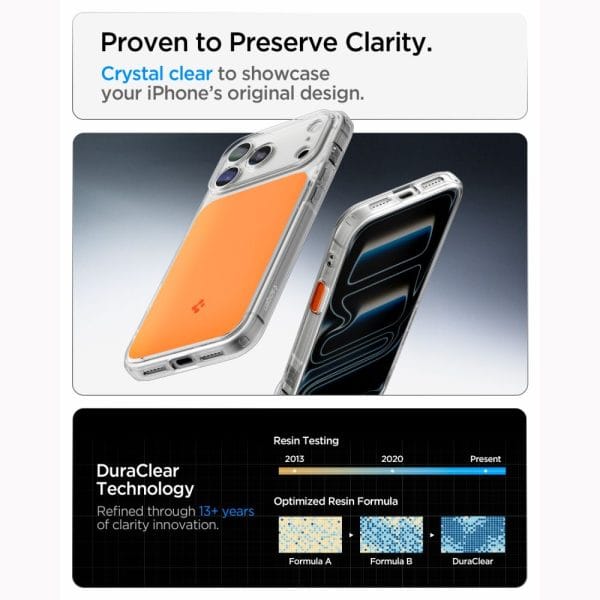 Θήκη iPhone 18 Pro / 17 Pro Spigen Ultra Hybrid T MagFit MagSafe Glossy Orange (ACS12170) - Image 8
