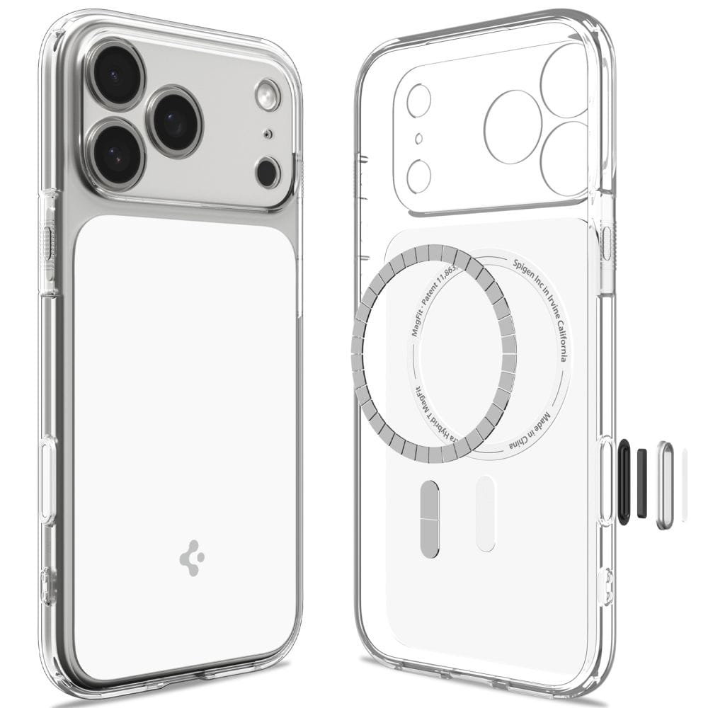 Θήκη iPhone 18 Pro / 17 Pro Spigen Ultra Hybrid T MagFit MagSafe Glossy White (ACS12169) - Image 2