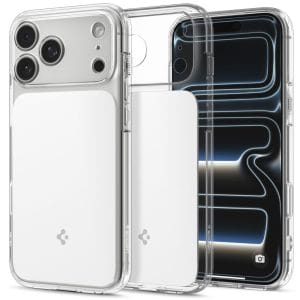 Θήκη iPhone 18 Pro Max 17 Pro Max Spigen Ultra Hybrid T MagFit MagSafe Glossy White