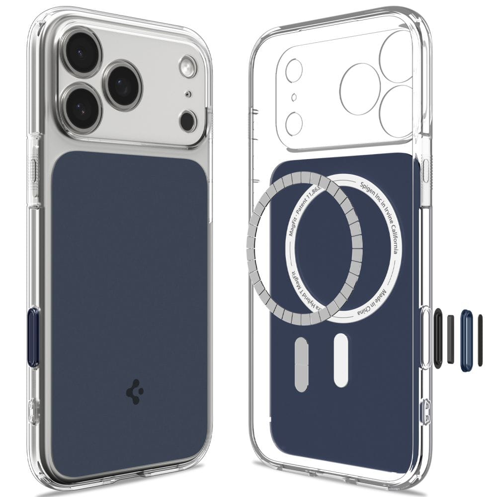 Θήκη iPhone 18 Pro Max / 17 Pro Max Spigen Ultra Hybrid T MagFit MagSafe Matte Blue (ACS12135) - Image 2