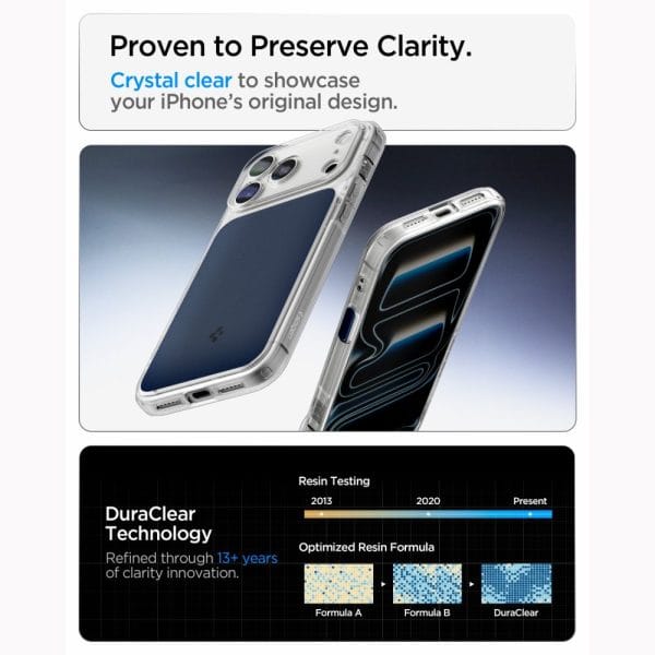 Θήκη iPhone 18 Pro Max / 17 Pro Max Spigen Ultra Hybrid T MagFit MagSafe Matte Blue (ACS12135) - Image 8
