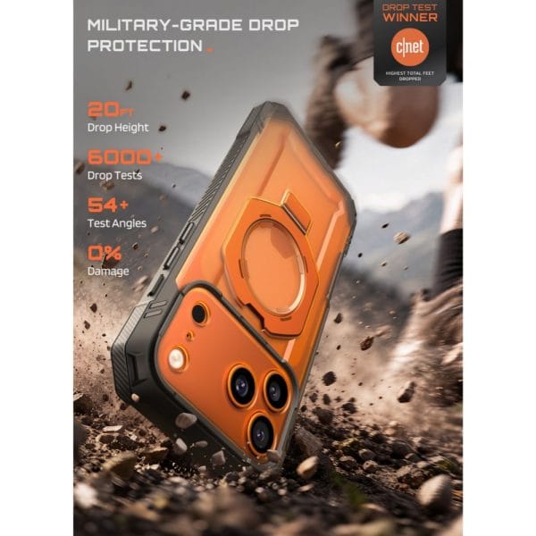 Θήκη iPhone 18 Pro / 17 Pro Supcase Grip Pro Mag MagSafe Coral - Image 8