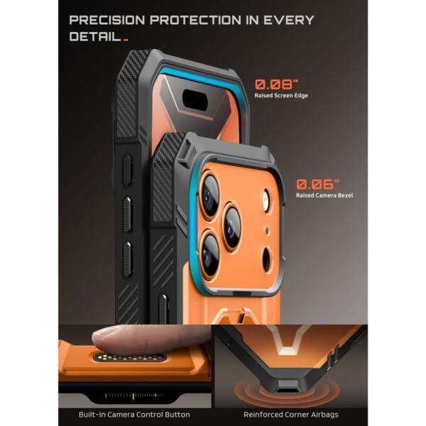 Θήκη iPhone 18 Pro / 17 Pro Supcase Grip Pro Mag MagSafe Coral - Image 10