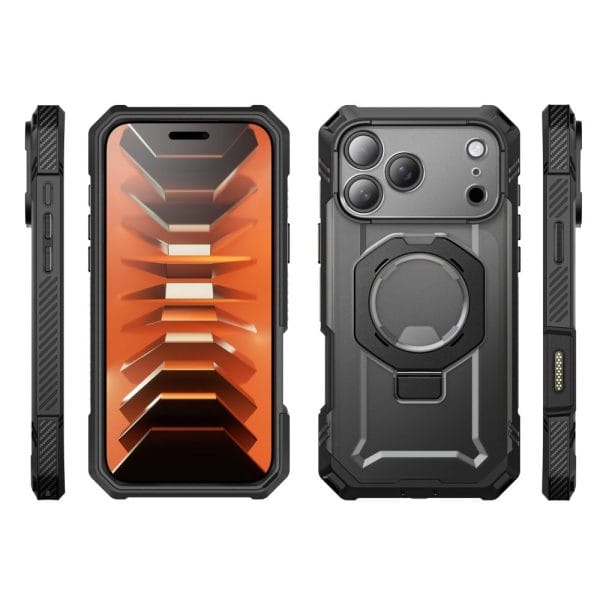 Θήκη iPhone 18 Pro Max / 17 Pro Max Supcase Grip Pro Mag MagSafe Black - Image 6