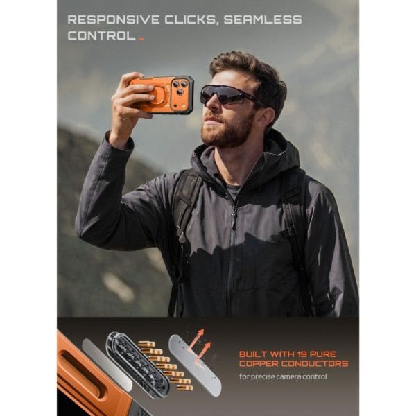 Θήκη iPhone 18 Pro Max / 17 Pro Max Supcase Grip Pro Mag MagSafe Coral - Image 11