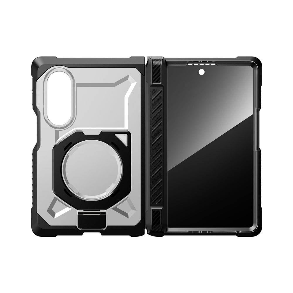 Θήκη Samsung Galaxy Z Fold 8 Supcase UB Grip Mag MagSafe Privacy Glass Black - Image 3