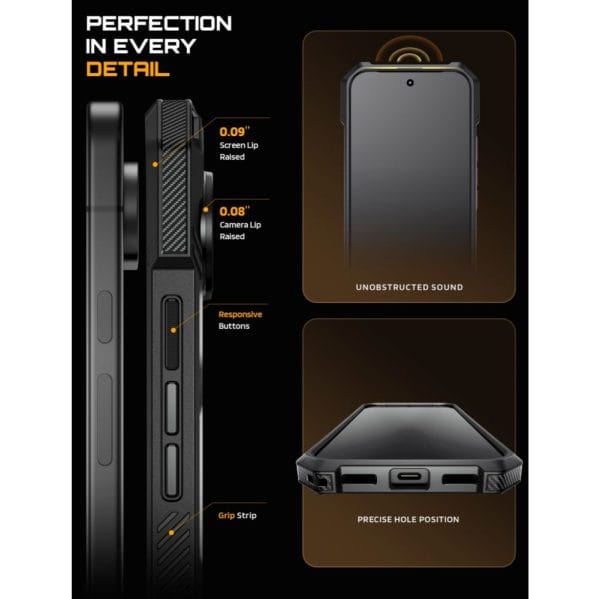 Θήκη Google Pixel 11 Pro XL Supcase UB Grip Mag MagSafe Black - Image 9