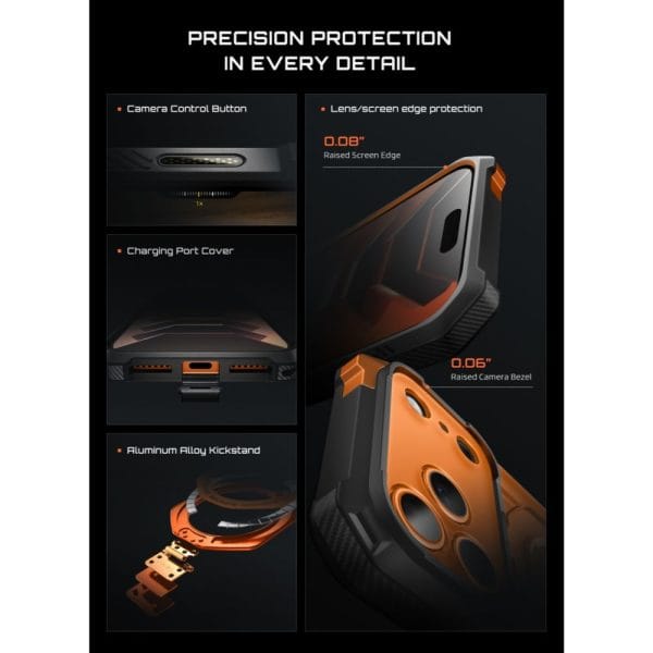 Θήκη iPhone 18 Pro / 17 Pro Supcase UB Grip Mag MagSafe Coral - Image 10