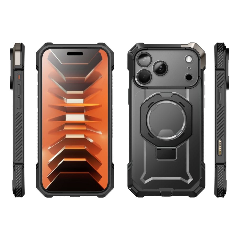 Θήκη iPhone 18 Pro Max / 17 Pro Max Supcase UB Grip Mag MagSafe Black - Image 3