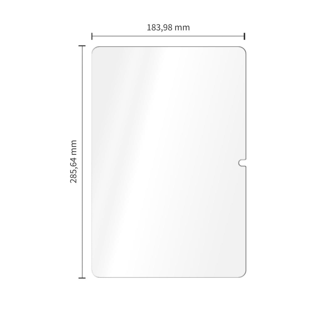 Τζάμι Προστασίας Samsung Galaxy Tab S12+ 12.4 Tech-Protect Glass Fit+ 2-Pack Clear - Image 2