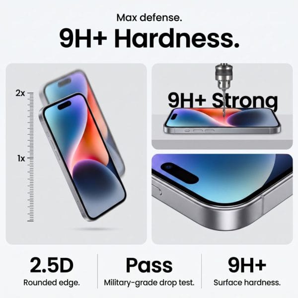 Τζάμι Προστασίας iPhone 18 Pro / 17 Pro Tech-Protect OneTouch Set+ 2-Pack Clear - Image 10