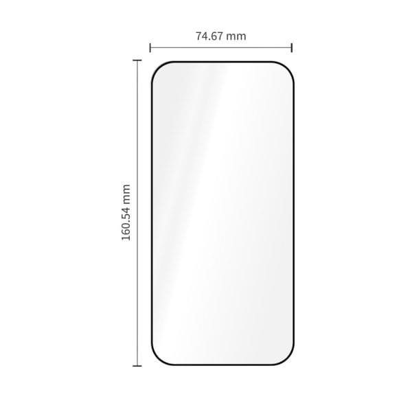 Τζάμι Προστασίας iPhone 17 Pro Max / 18 Pro Max Tech-Protect Quick Set+ 2-Pack Black - Image 5