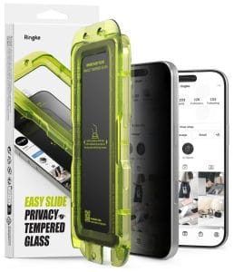 Τζάμι Προστασίας Privacy iPhone 18 Pro Ringke Easy Slide 2-Pack