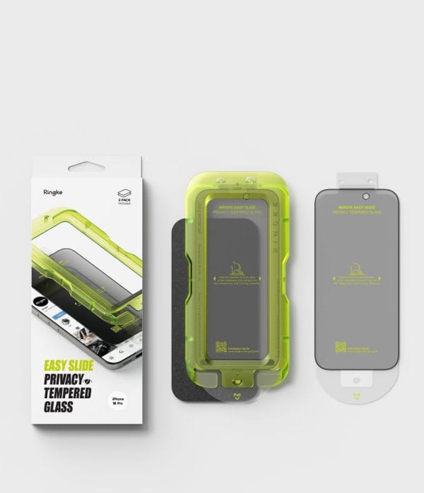 Τζάμι Προστασίας Privacy iPhone 18 Pro Ringke Easy Slide 2-Pack - Image 6