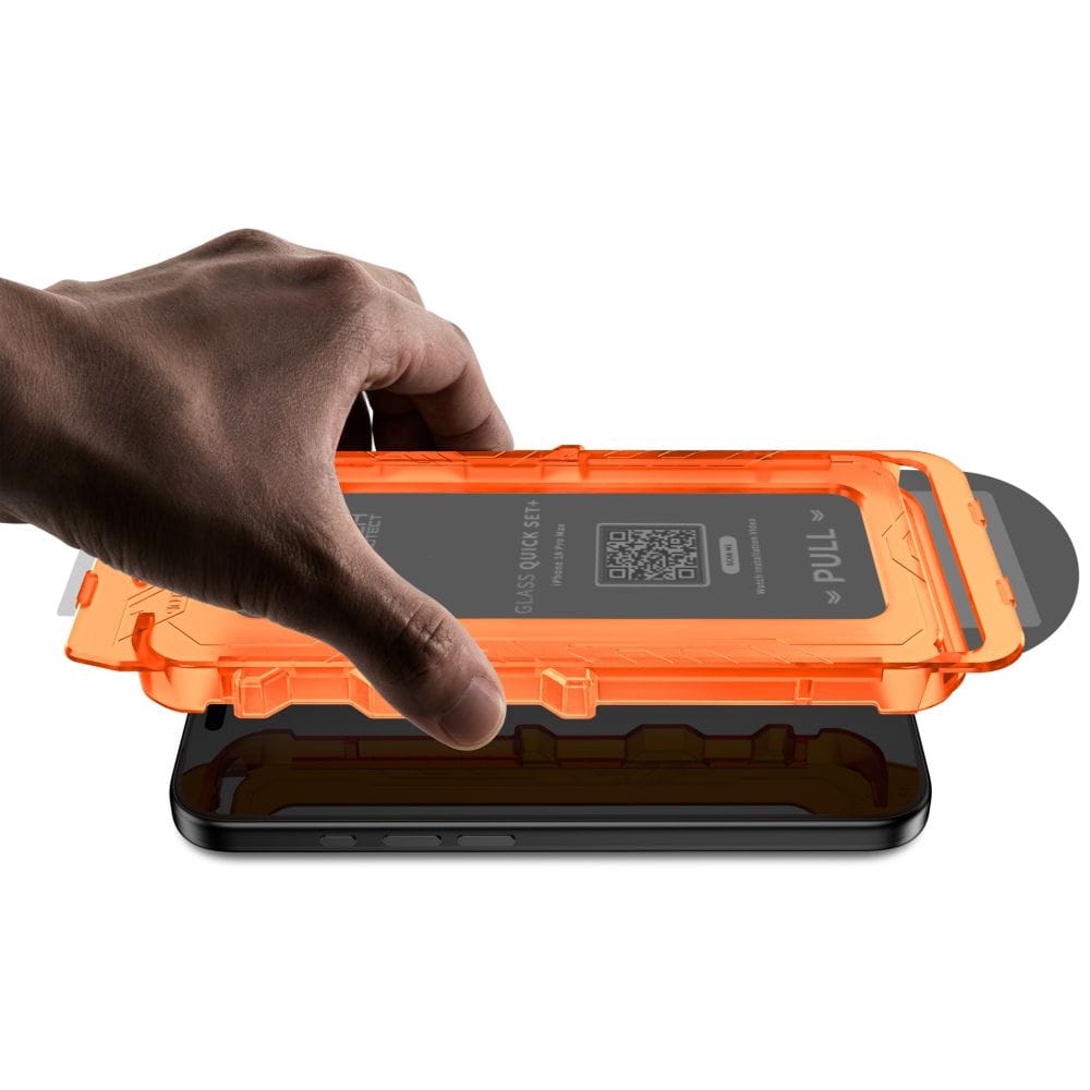 Τζάμι Προστασίας Privacy iPhone 18 Pro Tech-Protect Quick Set Spy+ 2-Pack - Image 3