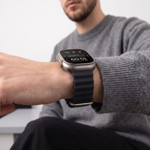 Λουράκι Apple Watch 44/45/46/49mm Tech-Protect IconBand Pro Charcoal Grey - Image 6