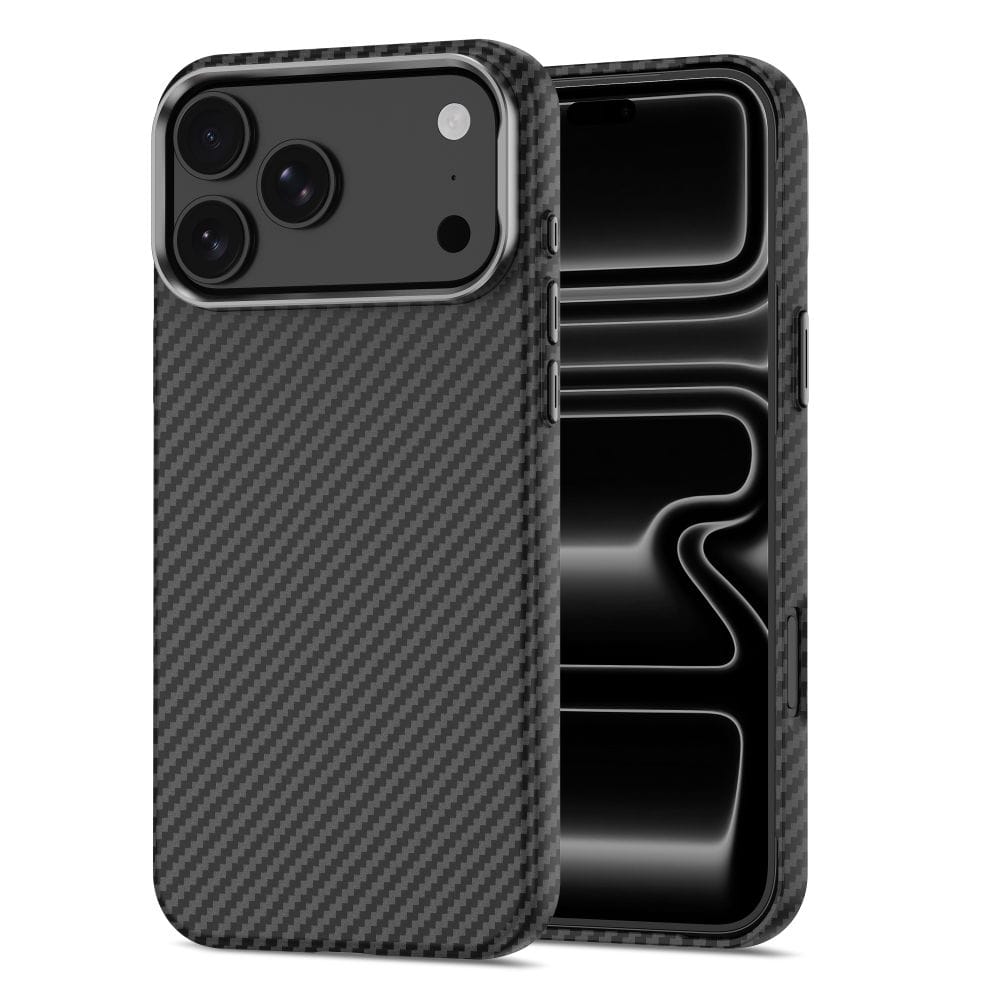 Θήκη iPhone 18 Pro Max / 17 Pro Max Tech-Protect Ion Carbon MagSafe Black/Silver - Image 3