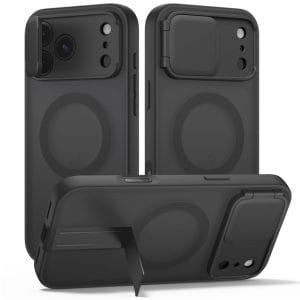 Θήκη iPhone 17 Pro / 18 Pro Tech-Protect Kevlar Aura MagSafe Matte Black