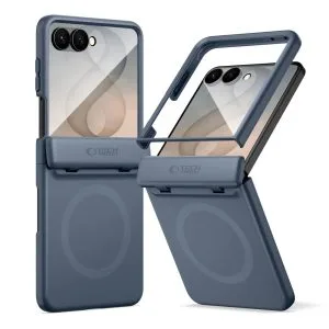 Θήκη Samsung Galaxy Z Flip 8 Tech-Protect Kevlar Aura MagSafe Navy Blue