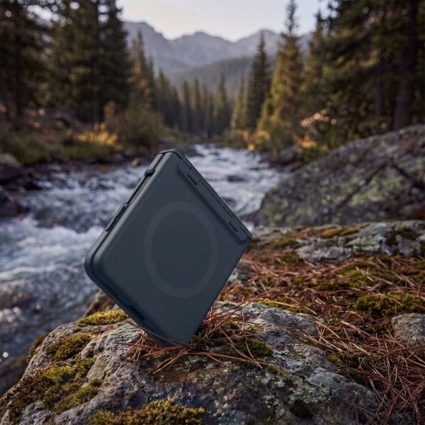 Θήκη Samsung Galaxy Z Flip 8 Tech-Protect Kevlar Aura MagSafe Navy Blue - Image 6
