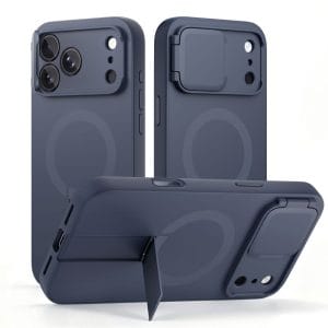 Θήκη iPhone 17 Pro Max 18 Pro Max Tech-Protect Kevlar Aura MagSafe Navy Blue