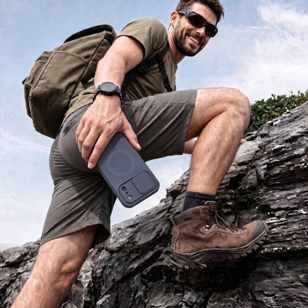 Θήκη iPhone 17 Pro Max / 18 Pro Max Tech-Protect Kevlar Aura MagSafe Navy Blue - Image 6