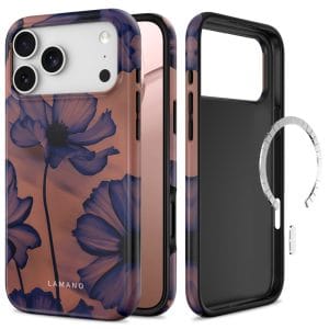 Θήκη iPhone 18 Pro / 17 Pro Tech-Protect Lamano MagSafe Velvet Night floral