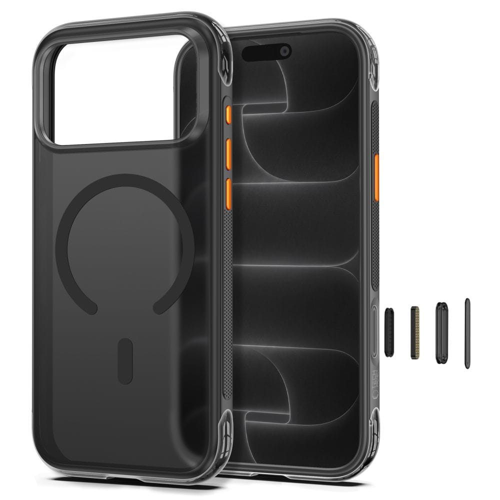 Θήκη iPhone 18 Pro / 17 Pro Tech-Protect MagAir MagSafe CC Matte Black - Image 2