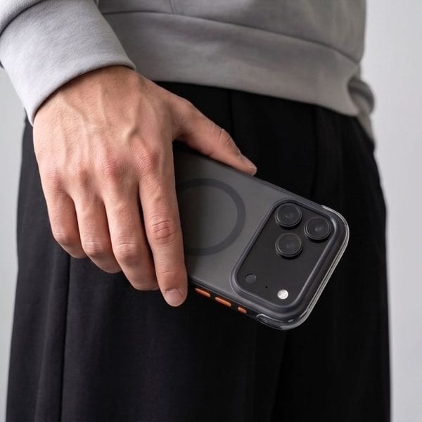 Θήκη iPhone 18 Pro / 17 Pro Tech-Protect MagAir MagSafe CC Matte Black - Image 7