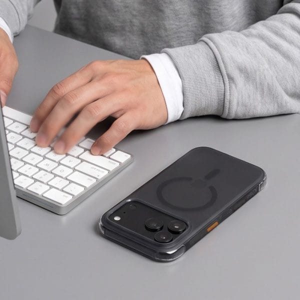 Θήκη iPhone 18 Pro / 17 Pro Tech-Protect MagAir MagSafe CC Matte Black - Image 8