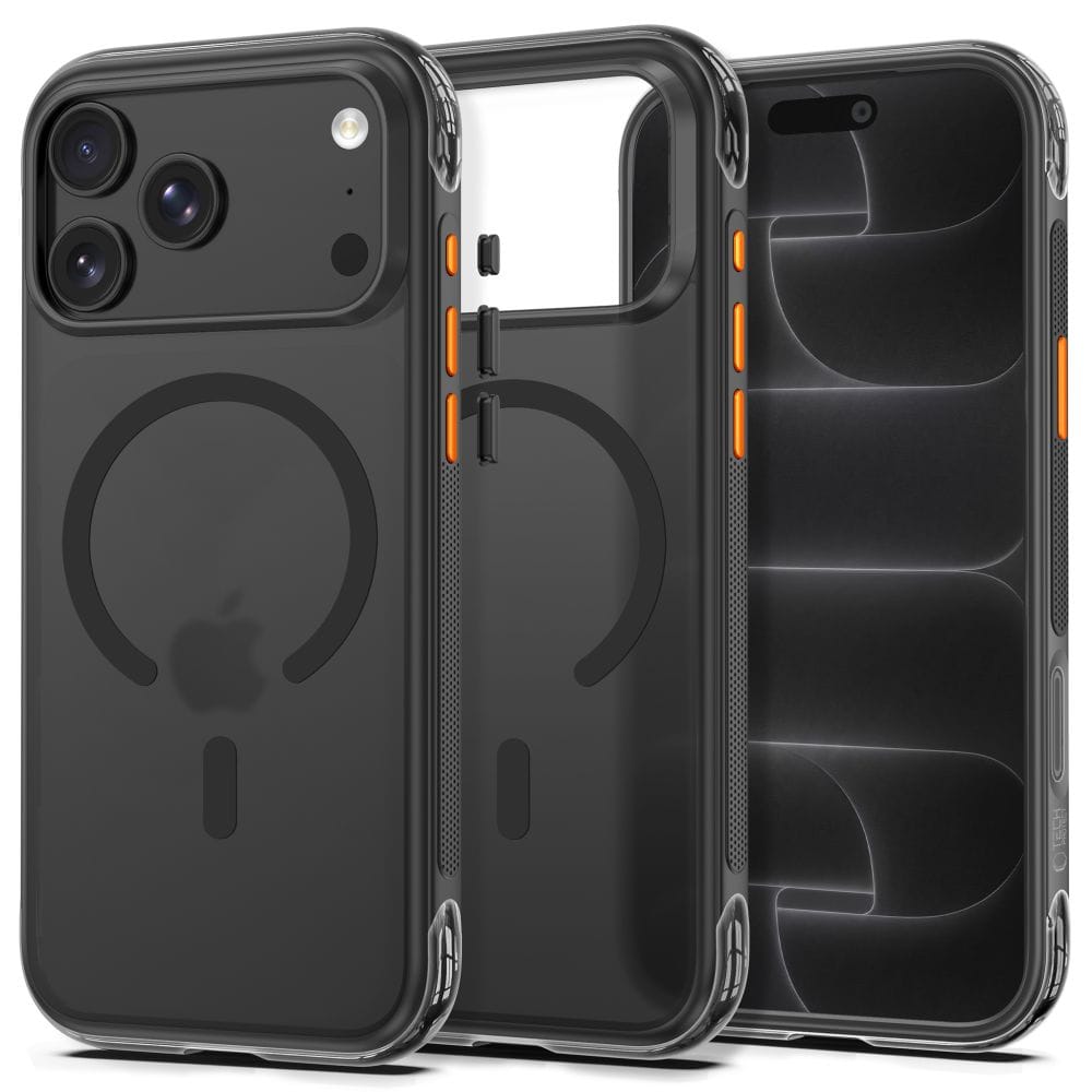Θήκη iPhone 18 Pro 17 Pro Tech-Protect MagAir MagSafe CC Matte Black