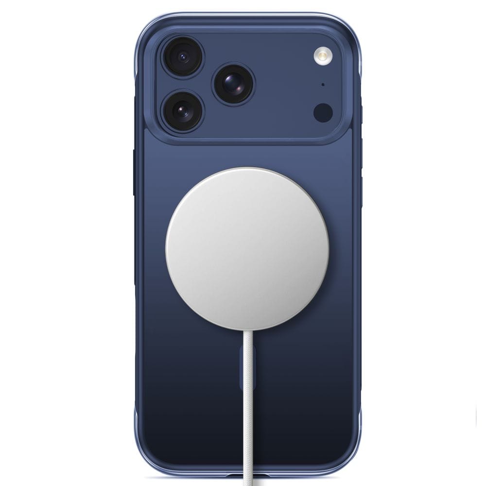 Θήκη iPhone 18 Pro Max / 17 Pro Max Tech-Protect MagAir MagSafe CC Matte Deep Blue - Image 3