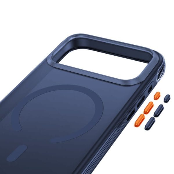 Θήκη iPhone 18 Pro Max / 17 Pro Max Tech-Protect MagAir MagSafe CC Matte Deep Blue - Image 5
