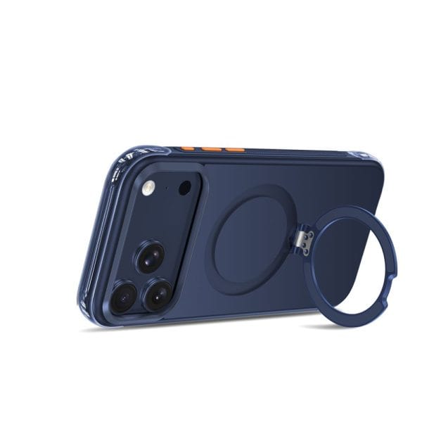 Tech-Protect Magair Stand Magsafe Cc iPhone 17 Pro / 18 Pro Matte Deep Blue - Image 5