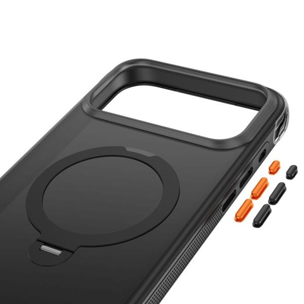 Tech-Protect Magair Stand Magsafe Cc iPhone 17 Pro Max / 18 Pro Max Matte Black - Image 4