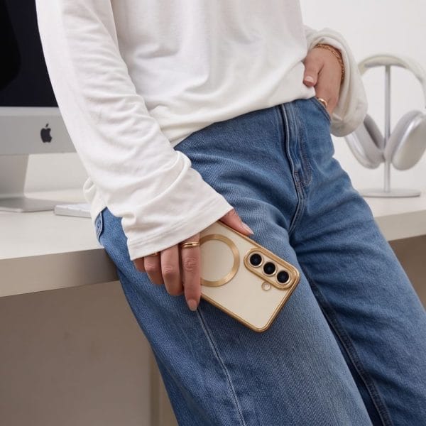 Θήκη Samsung Galaxy S26 FE Tech-Protect MagFlex MagSafe Shiny Gold - Image 6