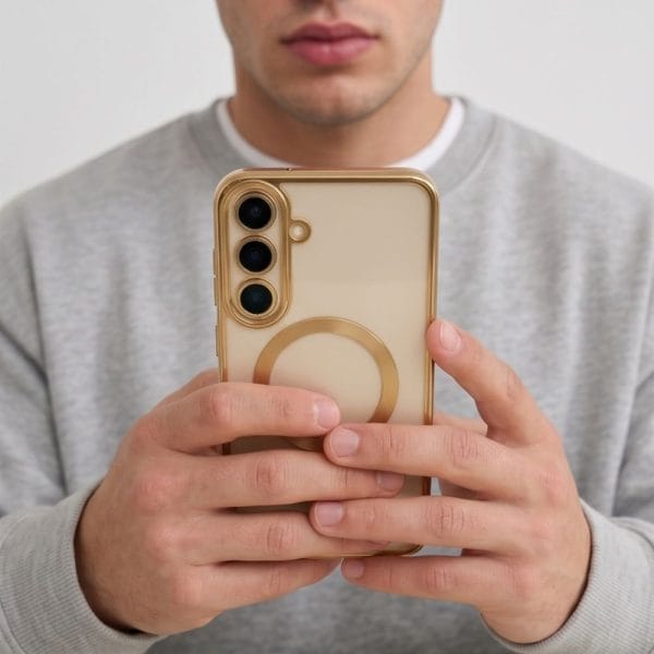 Θήκη Samsung Galaxy S26 FE Tech-Protect MagFlex MagSafe Shiny Gold - Image 7