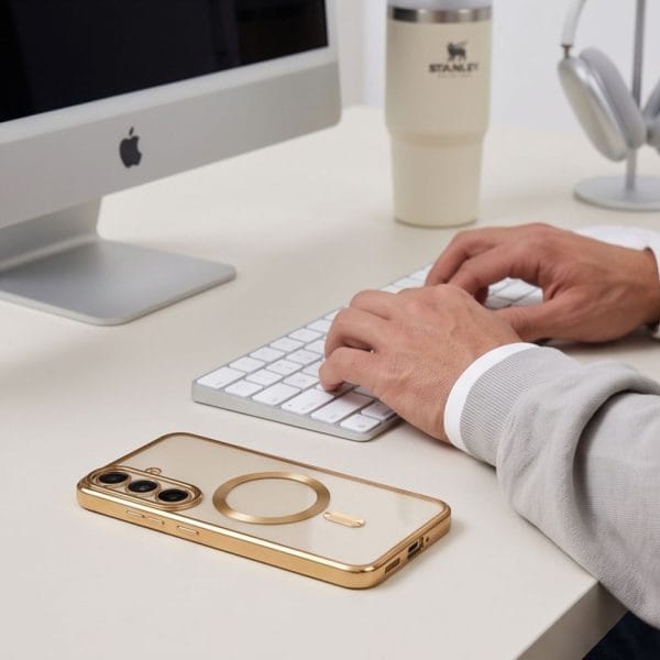 Θήκη Samsung Galaxy S26 FE Tech-Protect MagFlex MagSafe Shiny Gold - Image 8