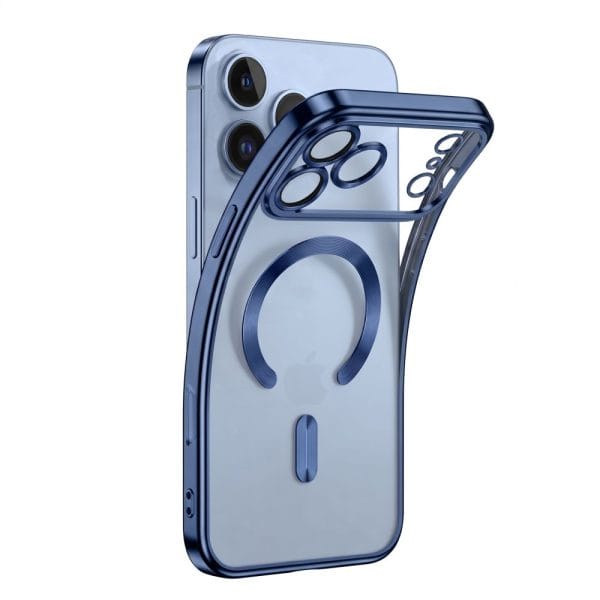 Θήκη iPhone 18 Pro Max / 17 Pro Max Tech-Protect MagFlex MagSafe Shiny Light Blue - Image 5