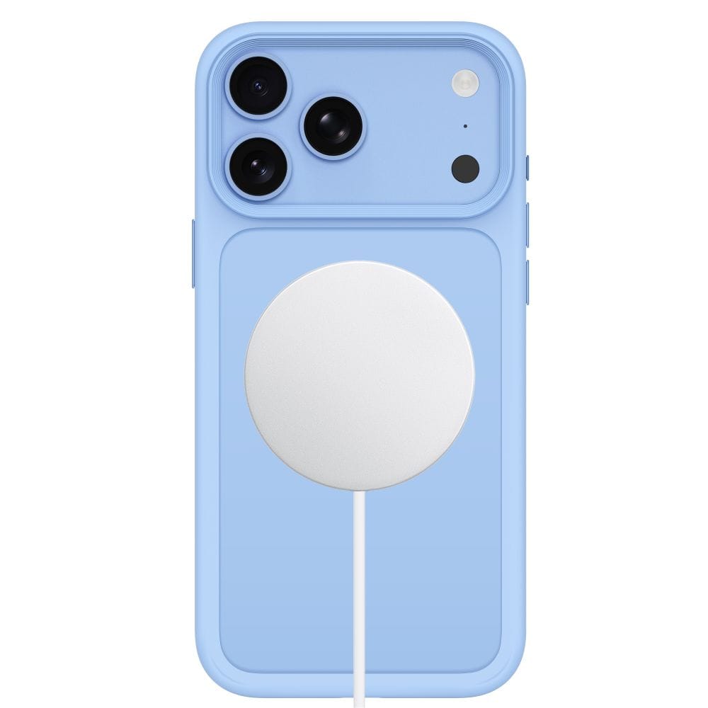 Θήκη iPhone 18 Pro / 17 Pro Tech-Protect MagMat MagSafe CC Matte Light Blue - Image 3
