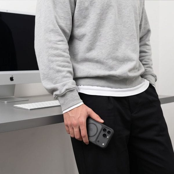 Θήκη iPhone 18 Pro Max / 17 Pro Max Tech-Protect MagMat MagSafe CC Matte Black - Image 7