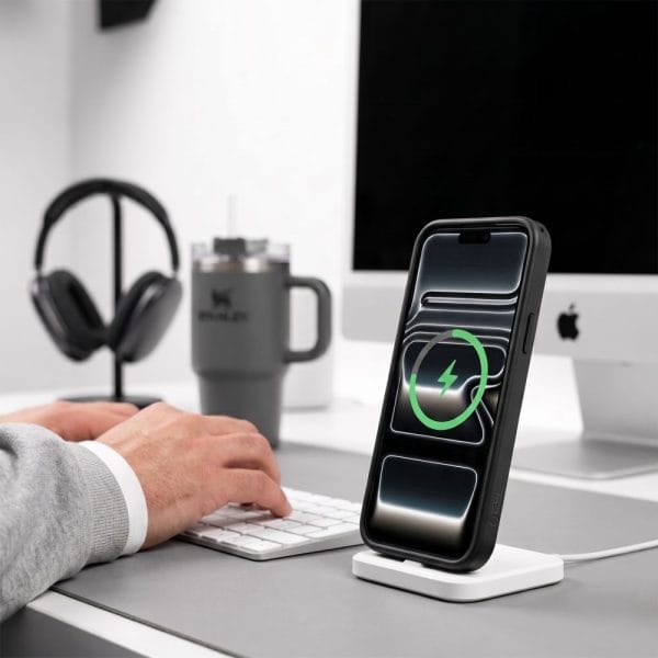 Θήκη iPhone 18 Pro Max / 17 Pro Max Tech-Protect MagMat MagSafe CC Matte Black - Image 9